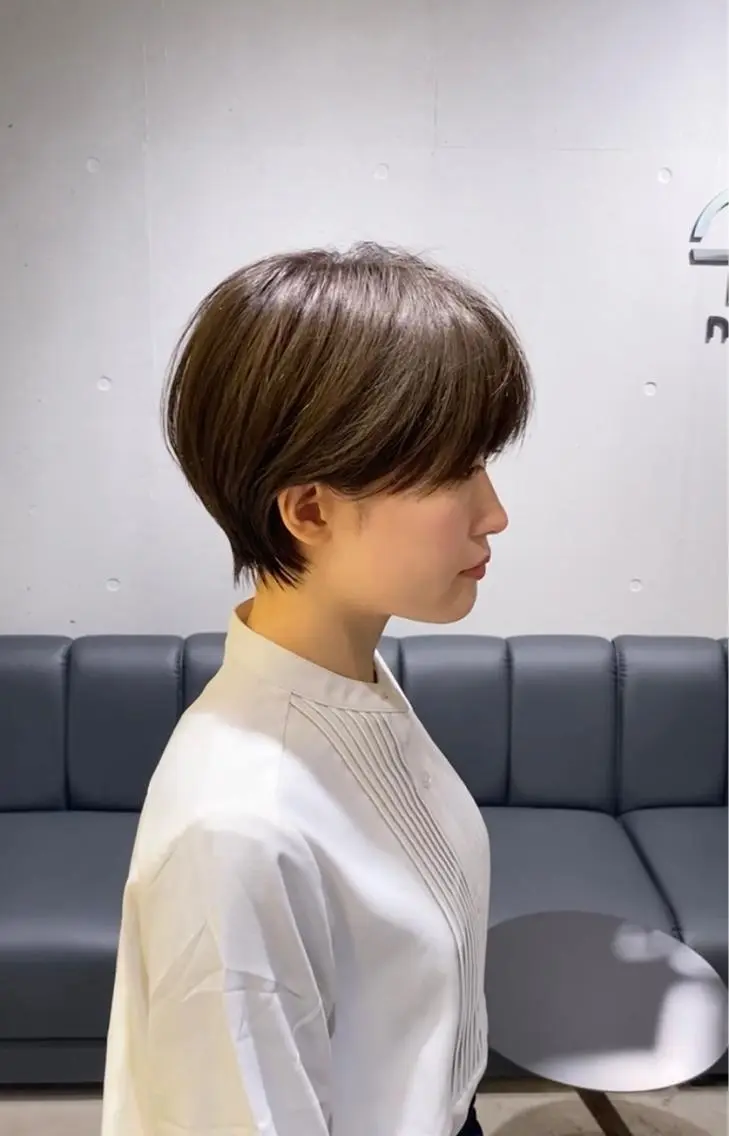 ショート カラー 🫧似合わせショート イシダ🫧のヘアスタイル