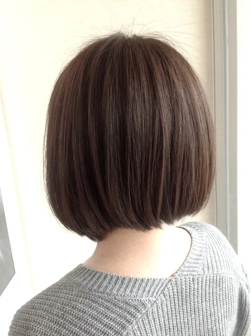 ショート カラー 透明感カラー イルミナカラー カット ヘアカラー 髪質改善縮毛矯正 美容師✂️山崎竜二のヘアスタイル