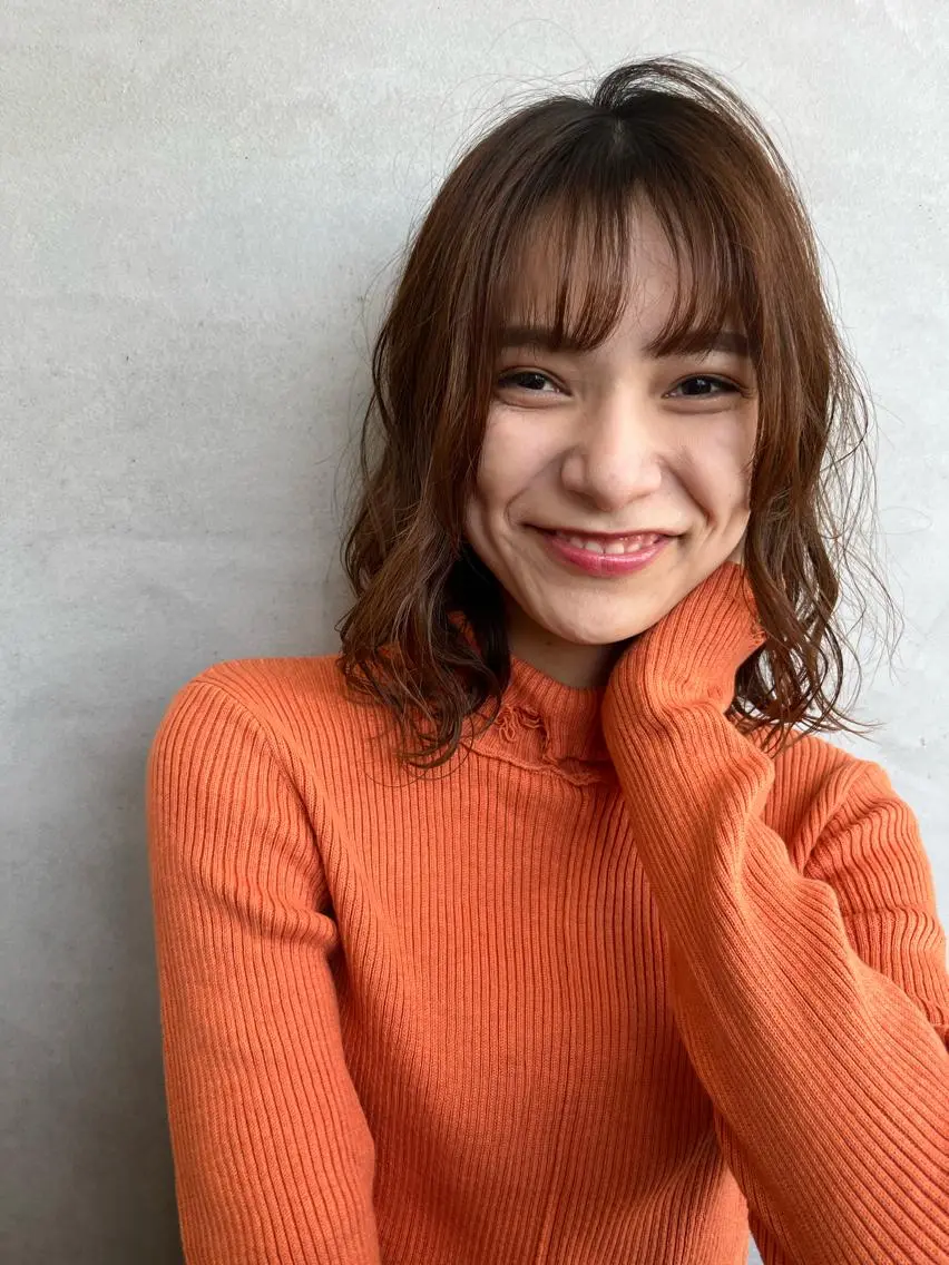 ミディアム 当日予約◎ risaのヘアスタイル