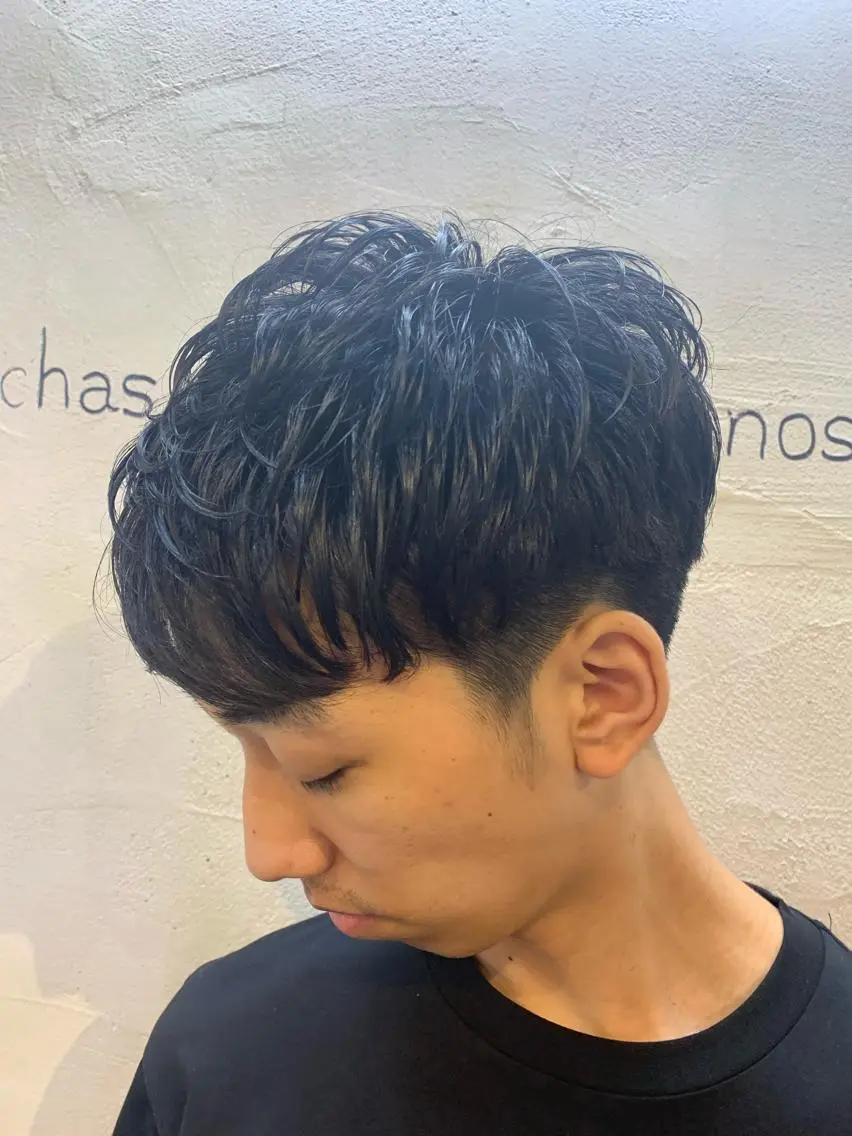 メンズ マッシュ 所沢パーマ セキネユウタのヘアスタイル