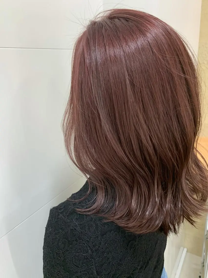 ミディアム 米津 優花のヘアスタイル