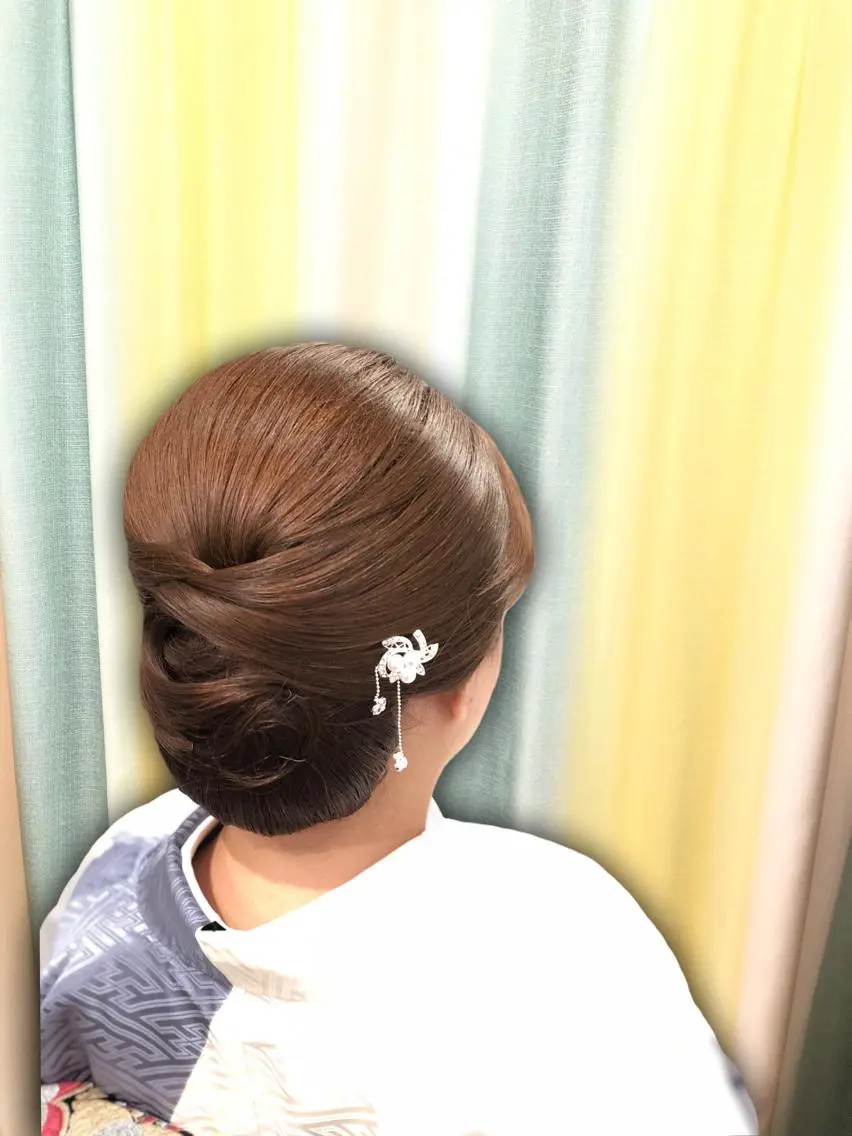 ヘアアレンジ ヘアセット laera.gtd SATOのヘアスタイル