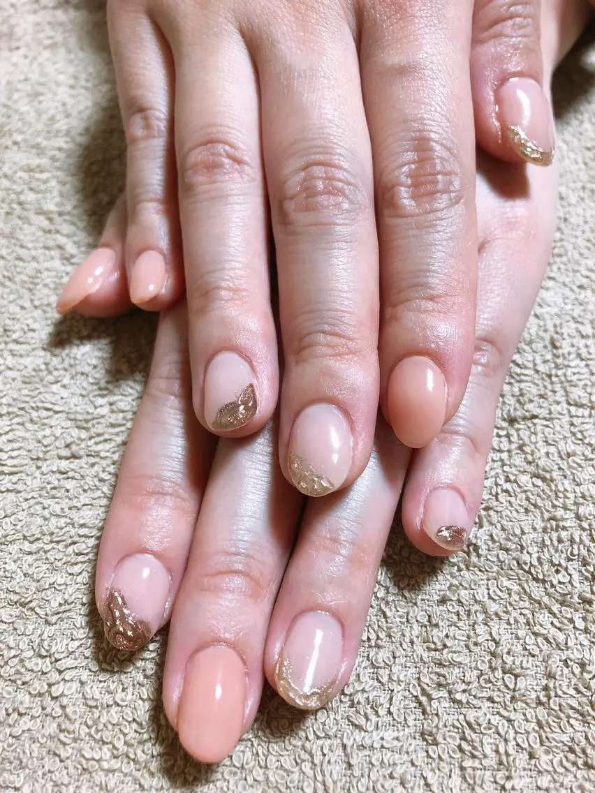ネイル ニュアンスネイル 東大阪/ ROBED nail salonのネイルデザイン
