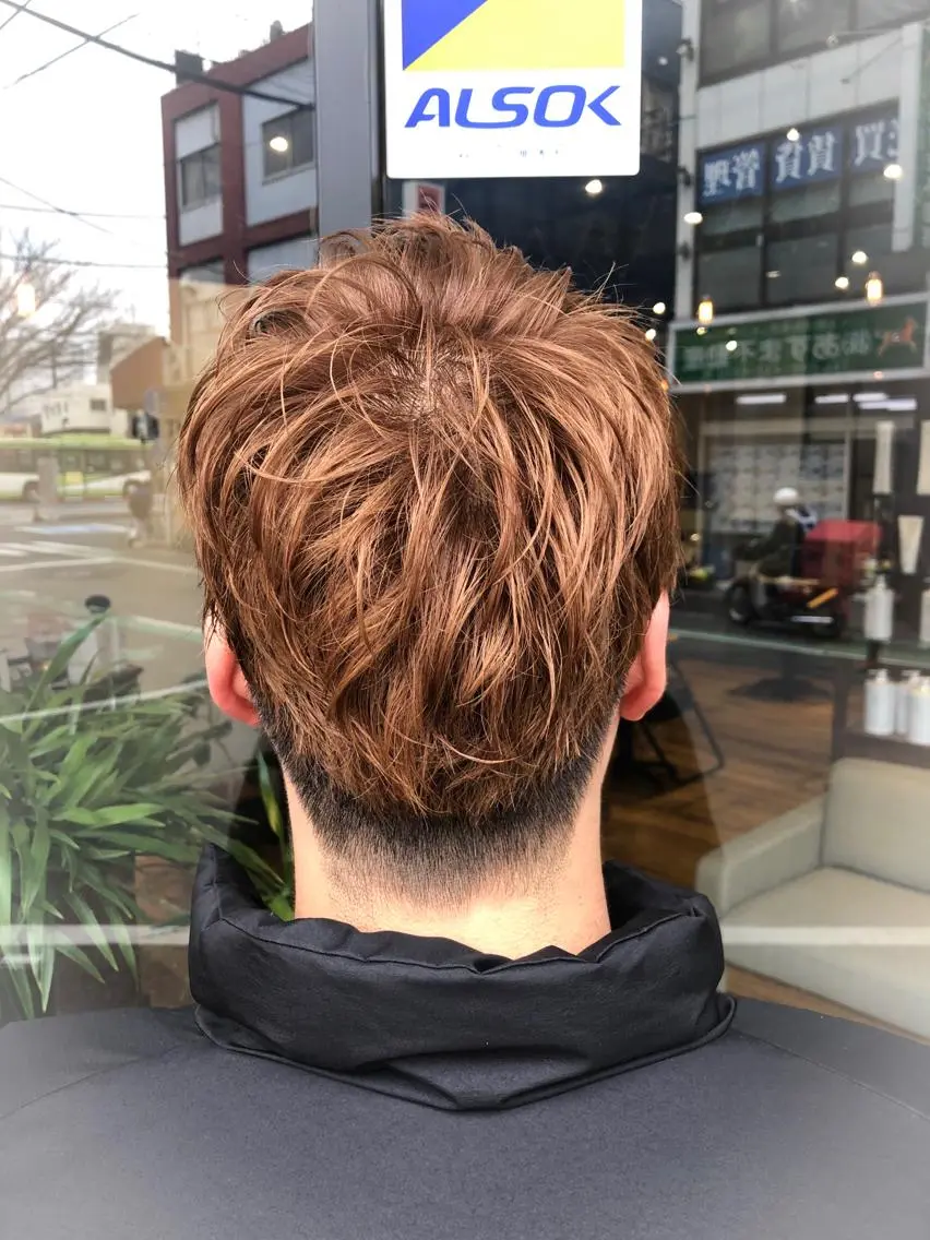 メンズ あらい なつみのヘアスタイル