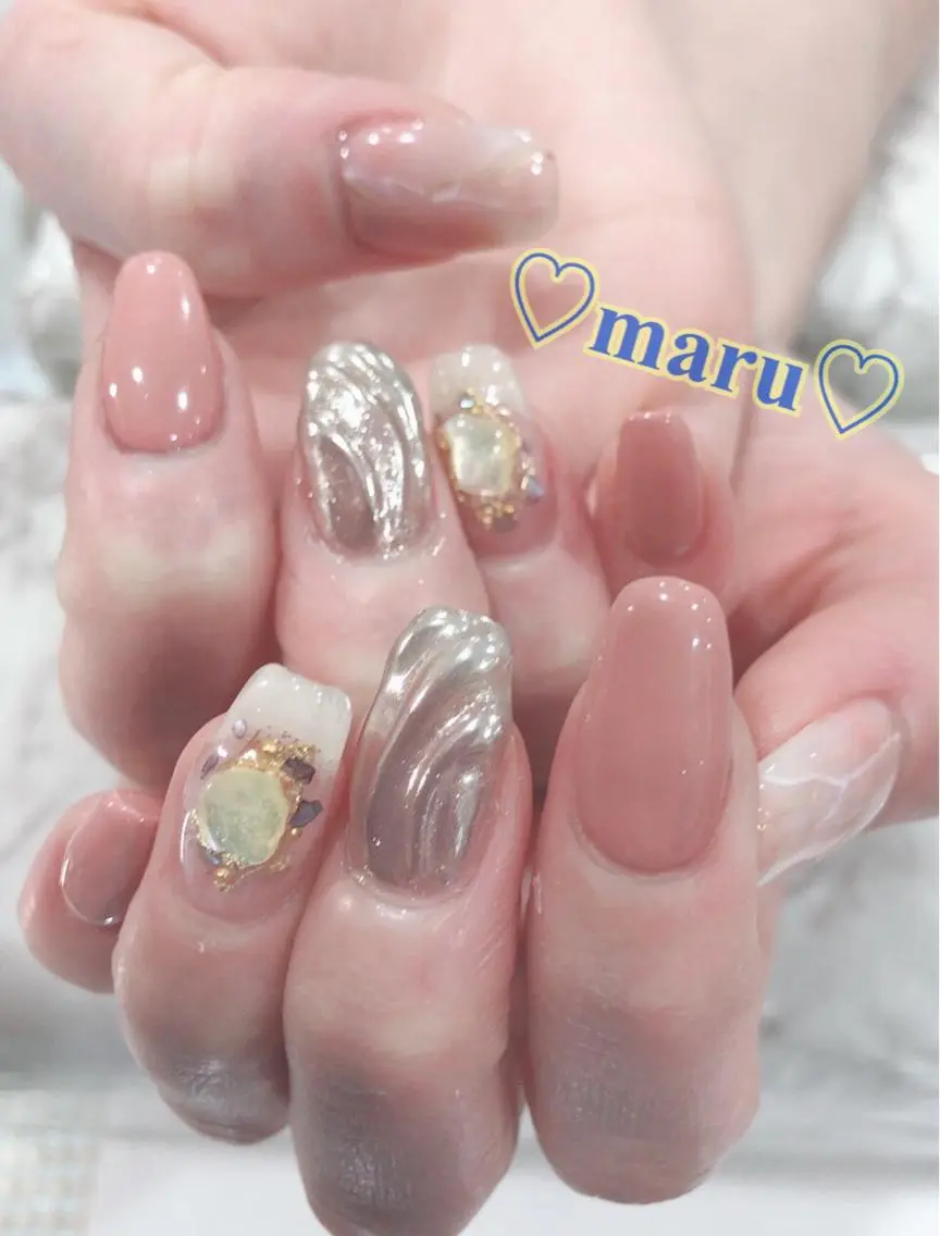ネイル ハンドネイル フットネイル まるみ♡7/1〜値上 げ致します(>_<)のその他イメージ