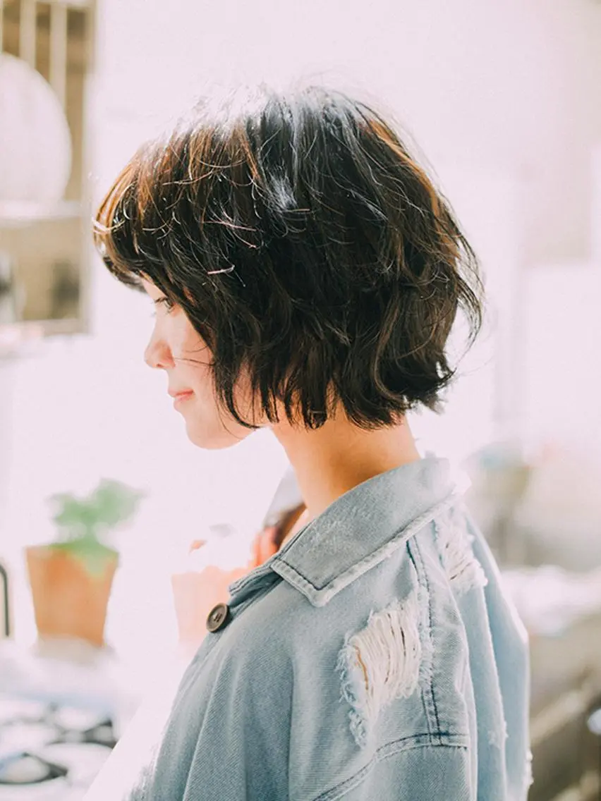 ショート Conforto店長 渡邊のヘアスタイル