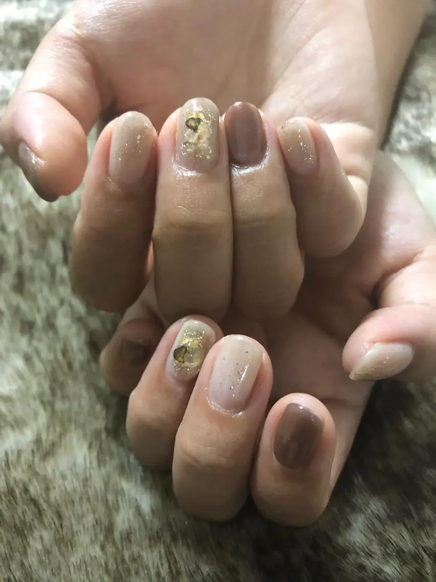 ネイル ニュアンスネイル kiki nail &brow二子玉川のネイルデザイン