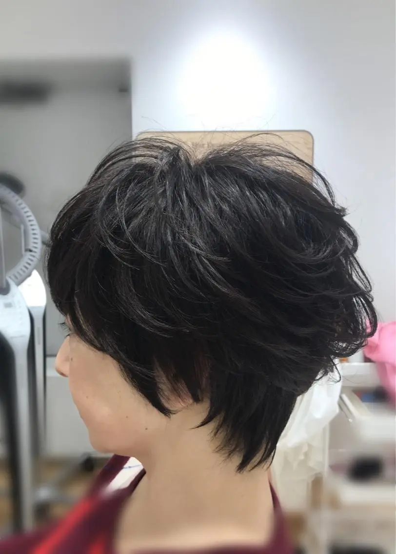 ショート ショートヘア 渋谷 メンズヘア⭐️ タニグチヨシユキのヘアスタイル