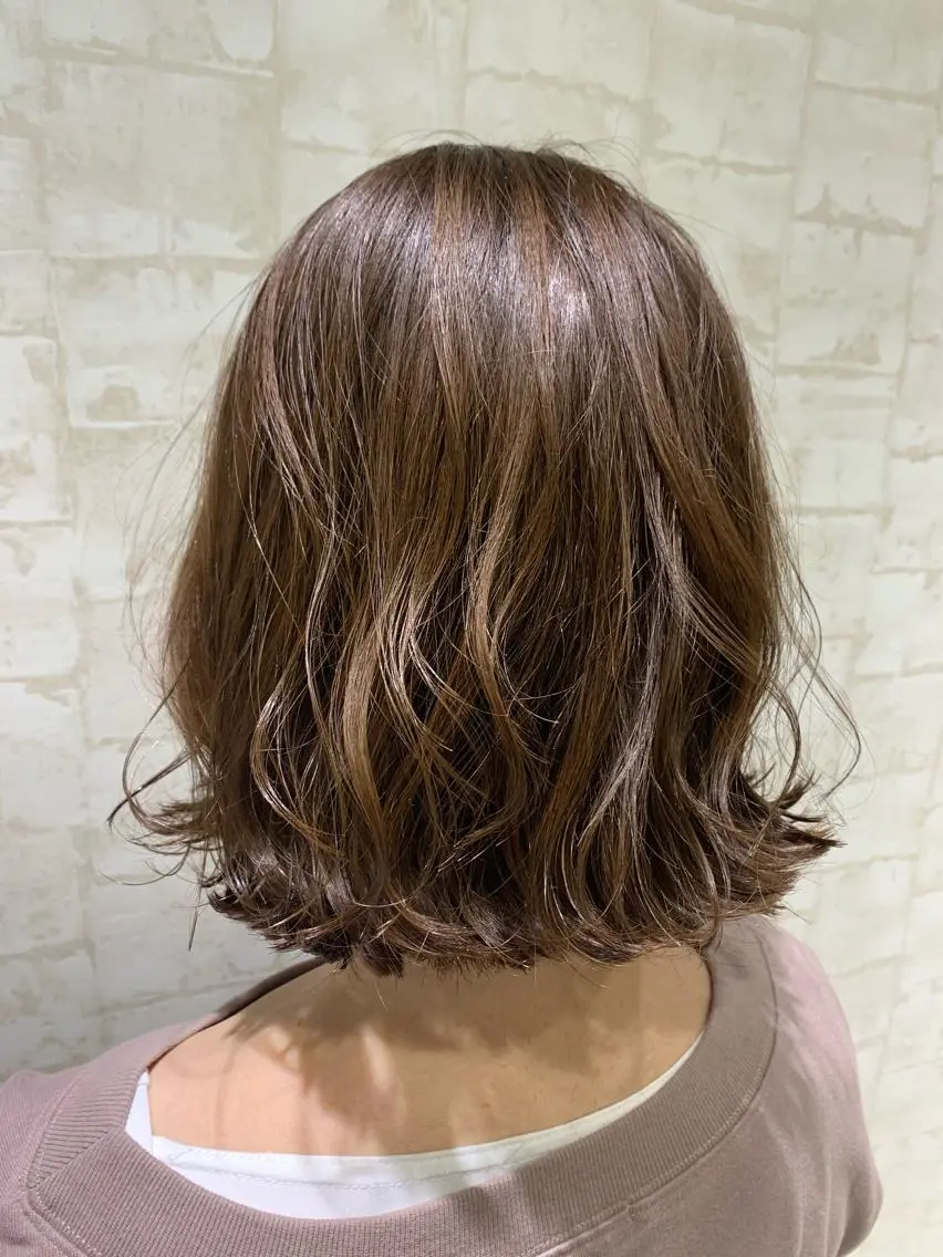 ミディアム パーマ カット パーマ トリートメント 【代表】ショート カット平川のヘアスタイル