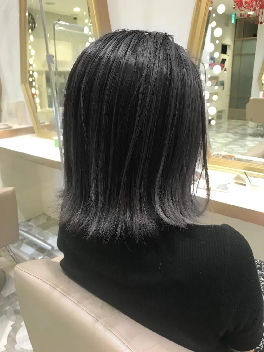 カラー ブリーチ グラデーションカラー グレージュ ハイライトカラー 【乾かすだけの感動】 松田創太のヘアスタイル