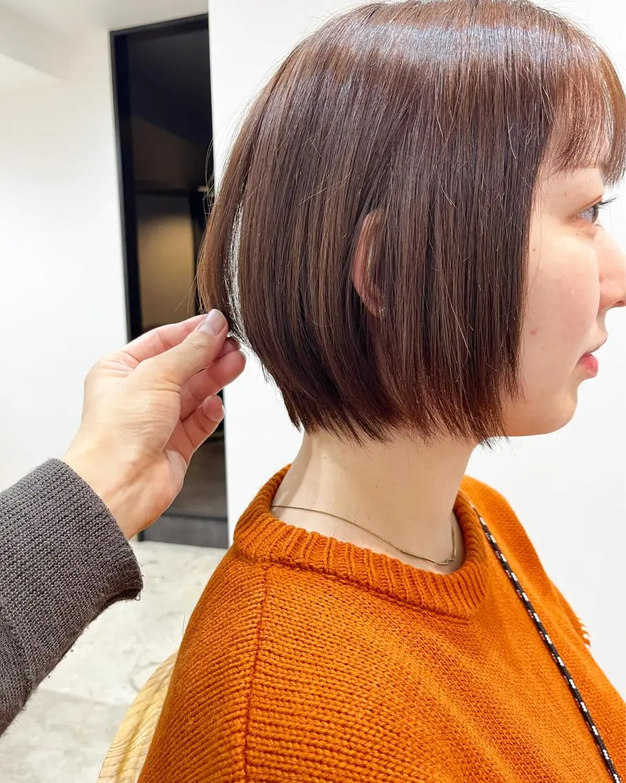 ショート ショートボブ ボブ ショートヘア ショート&ボブ井上 菜樹のヘアスタイル