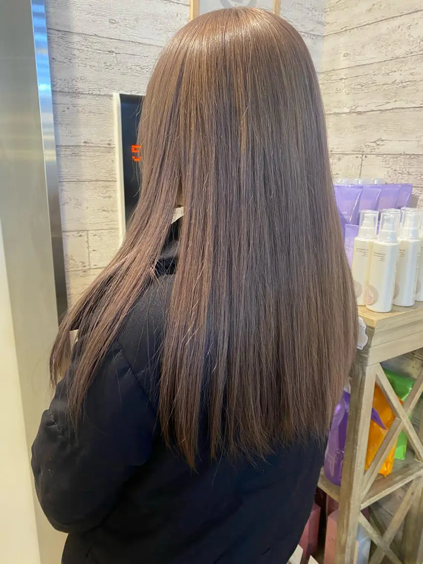 ロング カラー MANAMI 🥀ウルフカットのヘアスタイル