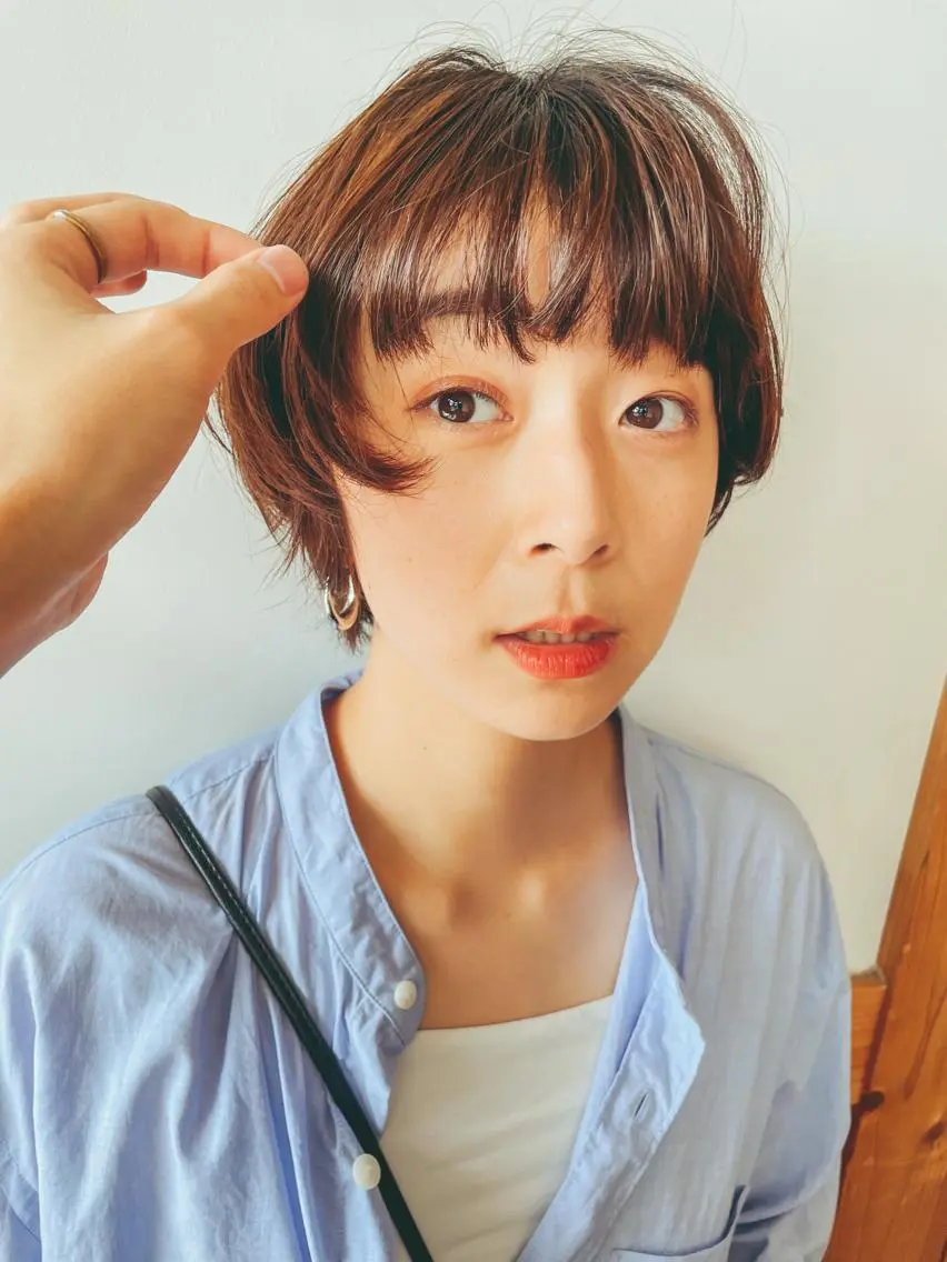 ショート ショートボブ ボブ ショートヘア 吉田 浩太郎のヘアスタイル