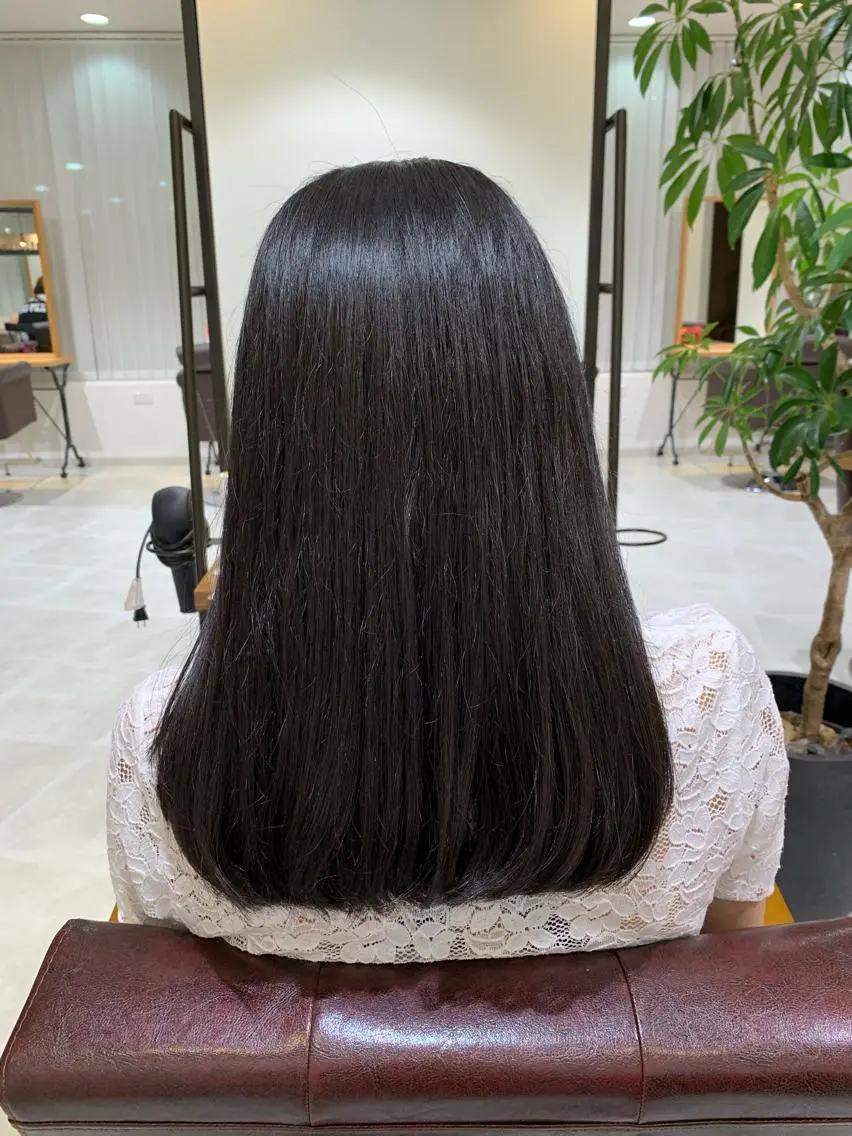 ミディアム cher. 新井瑞希のヘアスタイル