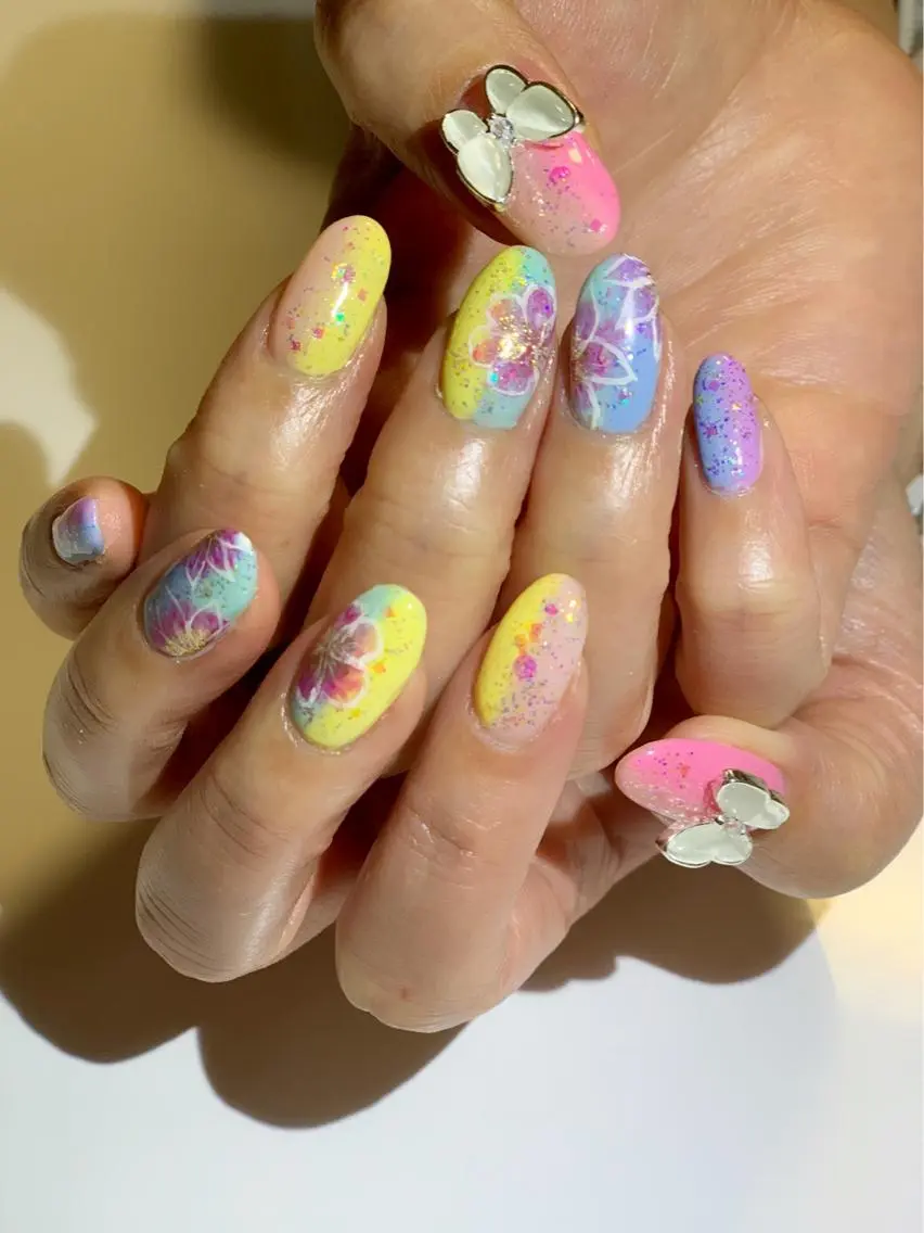 ネイル ハンドネイル Ryu-nail 對馬　琴美のネイルデザイン