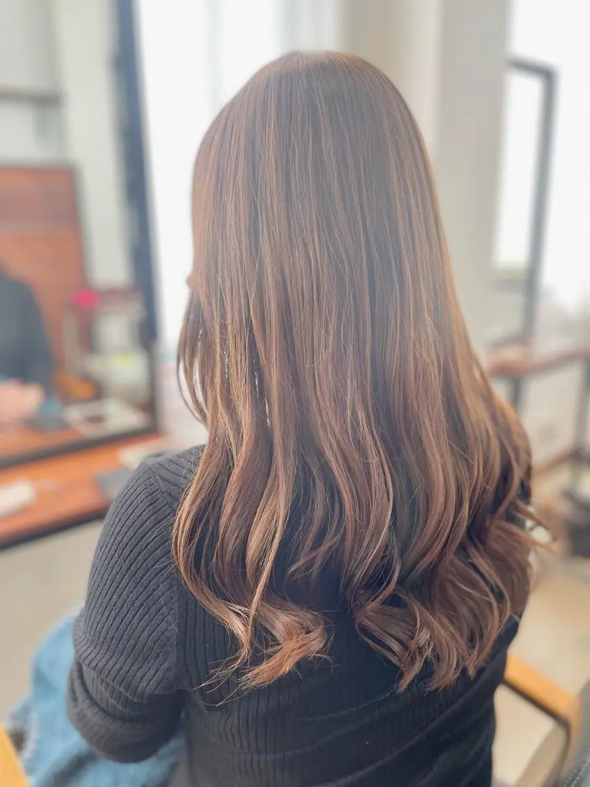 セミロング カラー ✨菅近 湧太✨のヘアスタイル