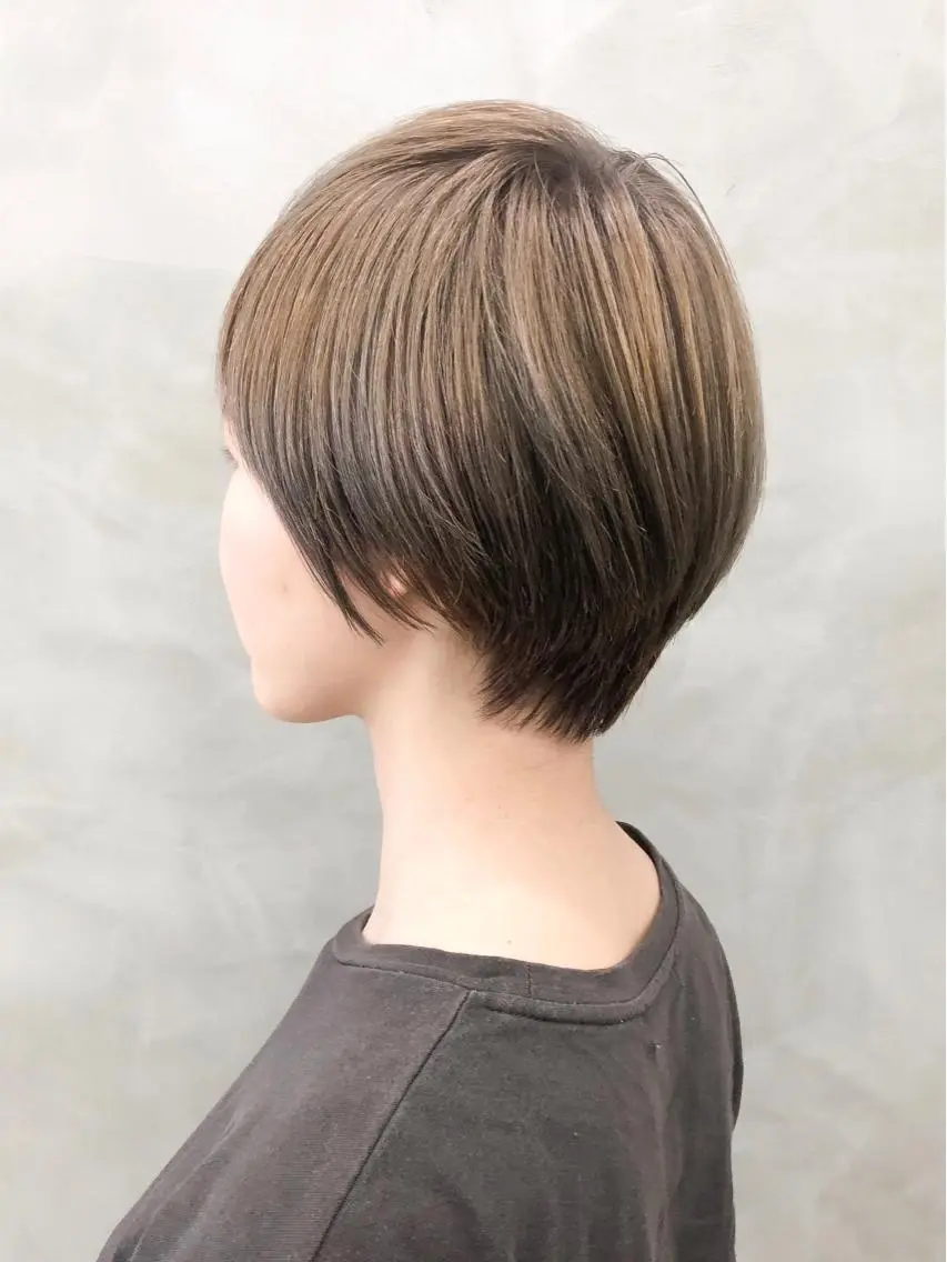 ショート 丸みショート ショートヘア ショート・ボブ 徳竹淳一のヘアスタイル