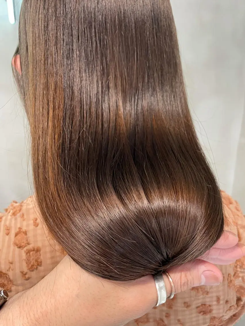セミロング 髪質改善 カット ヘアカラー トリートメント お気に入り数2.3万 🏆SHO🏆のヘアスタイル