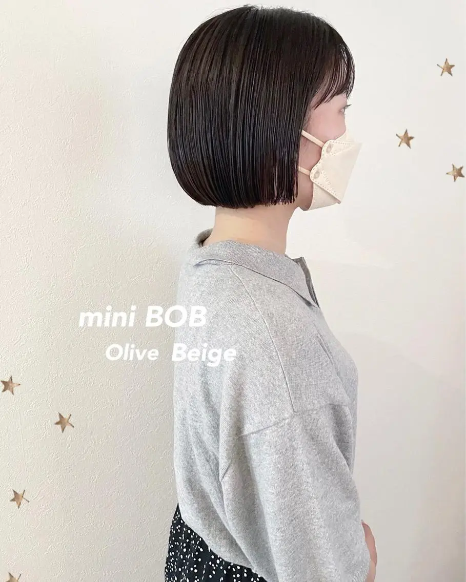 ショート カラー カット ヘアカラー 市川 千夏のヘアスタイル