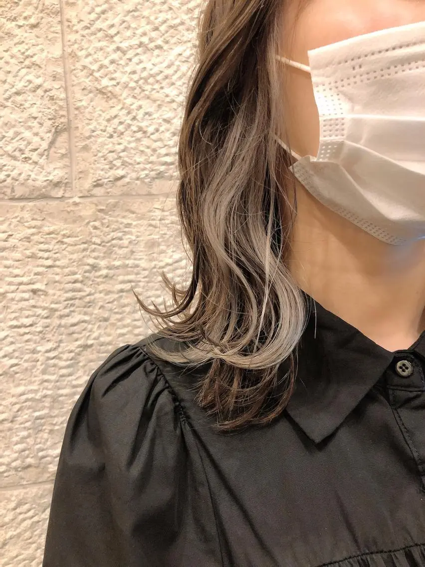 ミディアム カラー ショートショートボブ うるはのヘアスタイル