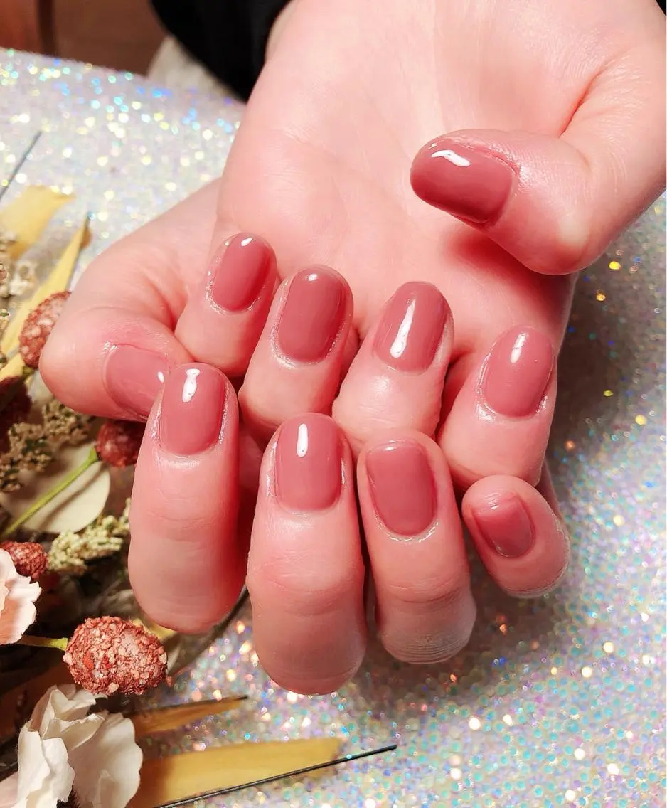 ネイル ワンカラーネイル 🍭Kiara Nail🍭のネイルデザイン