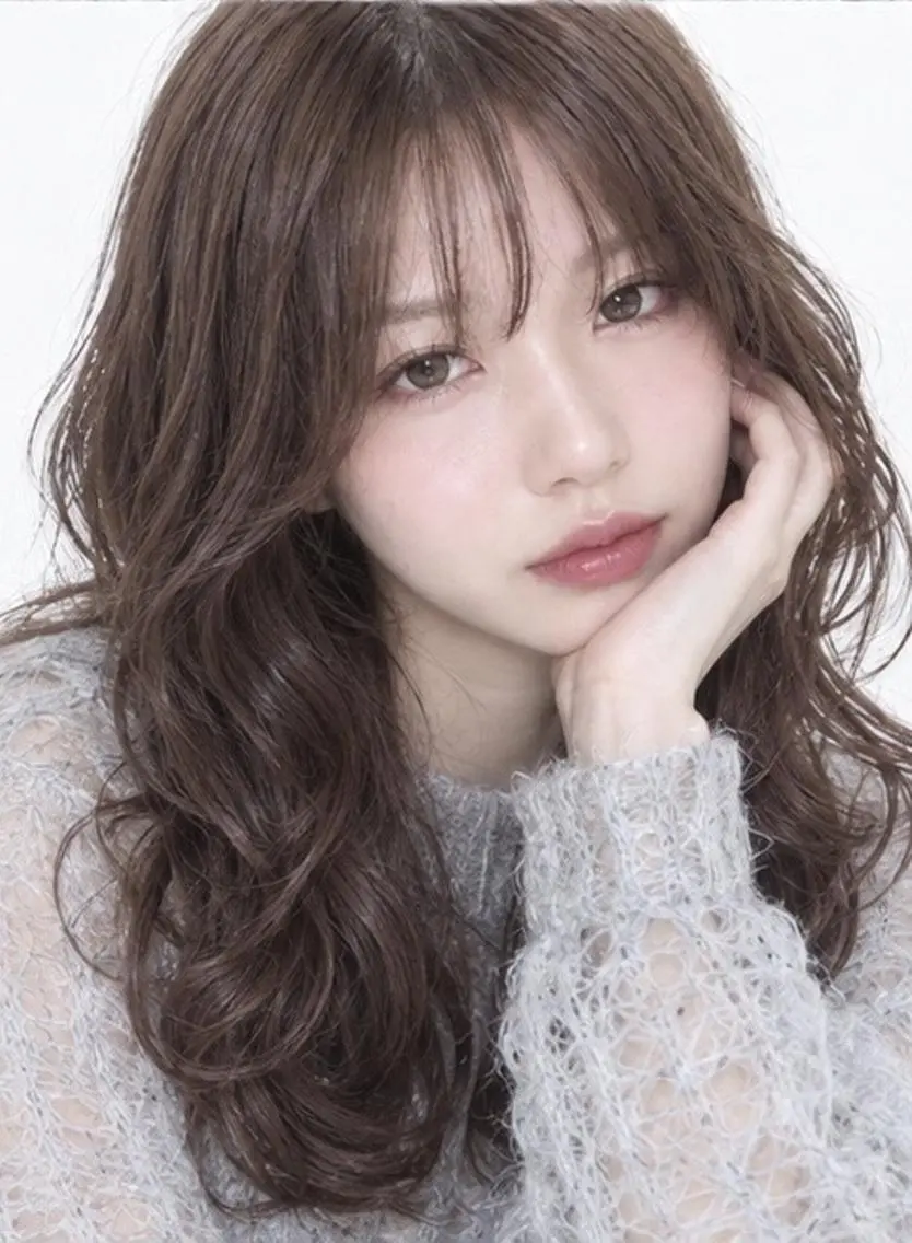 ロング カラー パーマ カット ヘアカラー パーマ ダメージレス コバヤシ ヒロヒトのその他イメージ