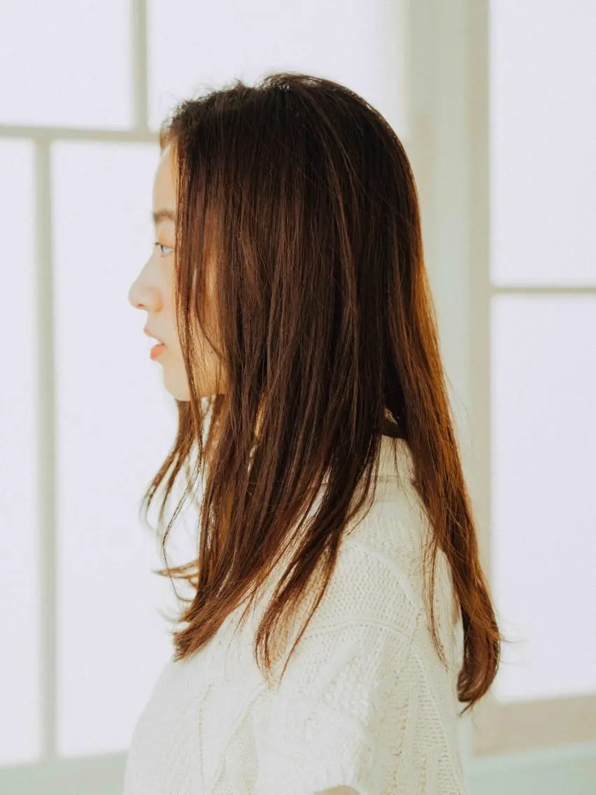 ロング カラー パーマ ヘアアレンジ メンズ キッズ ネイル マツエク・マツパ メンズウルフカット アディクシーカラー 透明感カラー ボブ ウルフカット 藤井 仁紀のヘアスタイル