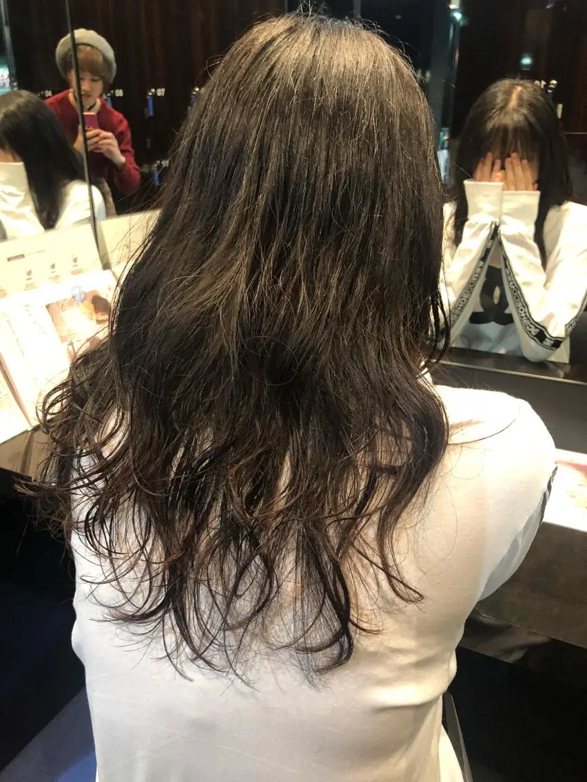 ロング パーマ LOOP REMIのヘアスタイル