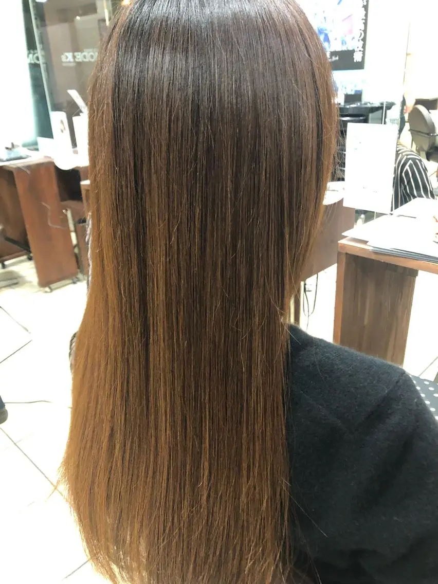 ロング 髪質改善 メンズパーマゆうひのヘアスタイル