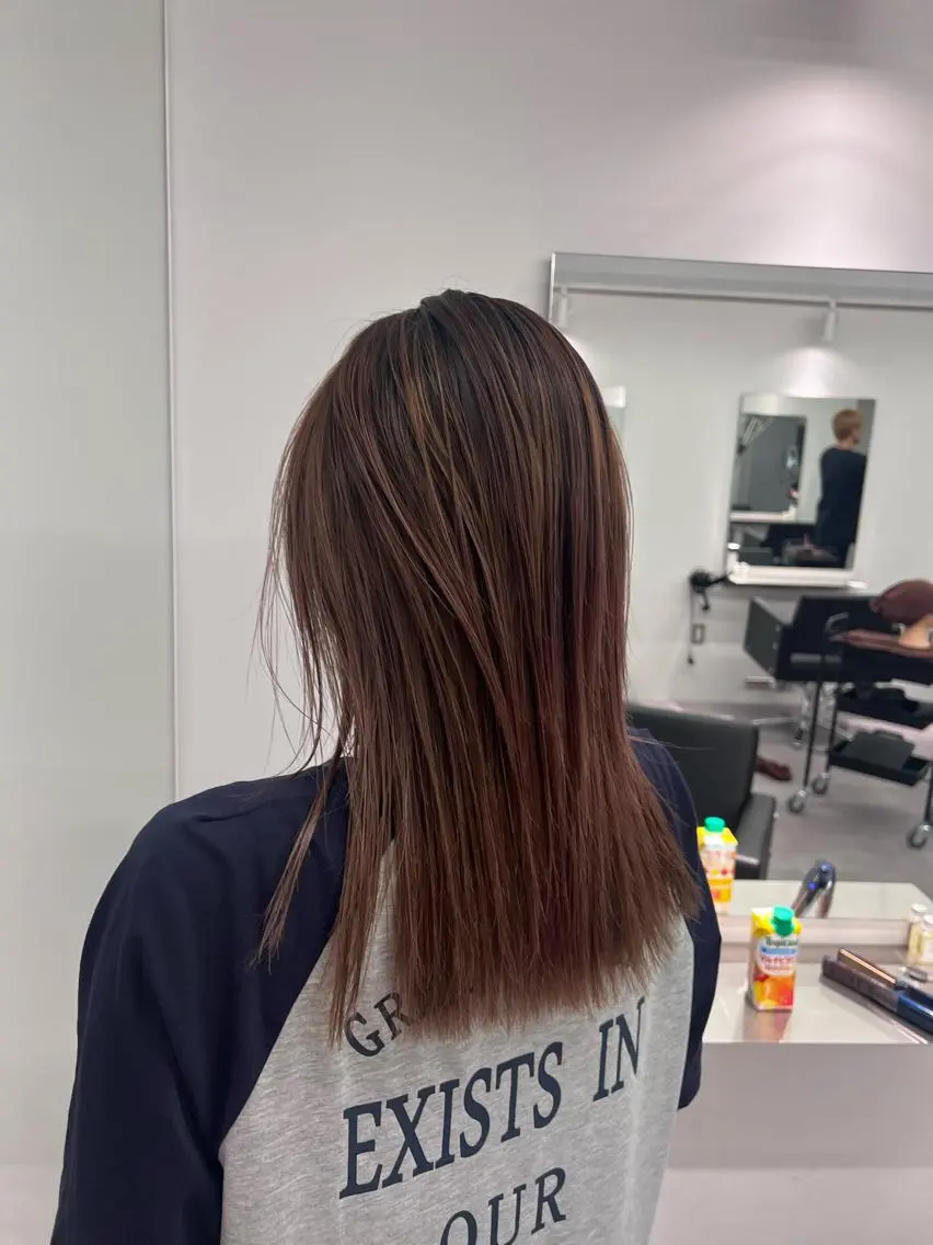 ミディアム カラー KAITO メンズ特化美容師のヘアスタイル