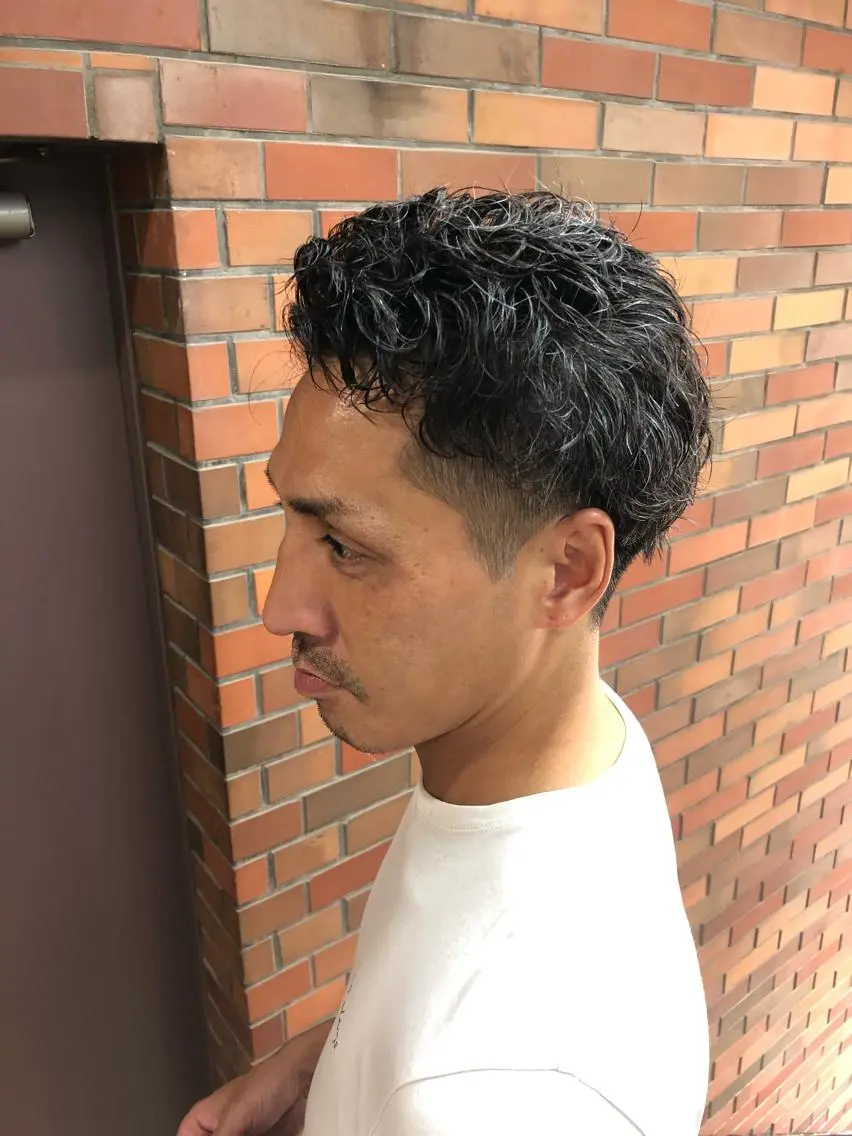 ショート パーマ メンズ TOSHIKI| 上福岡メンズ|副店長のヘアスタイル
