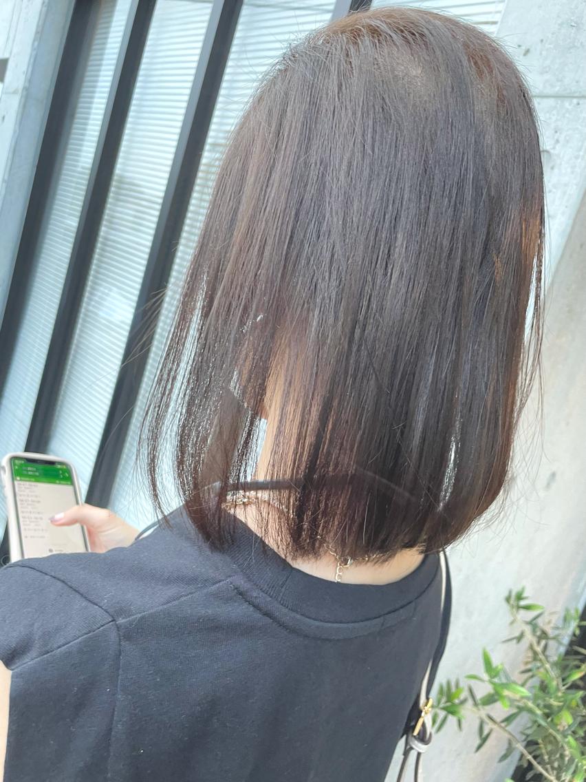 カラー デザインカラー／ 梶本 乃梨叶のヘアスタイル