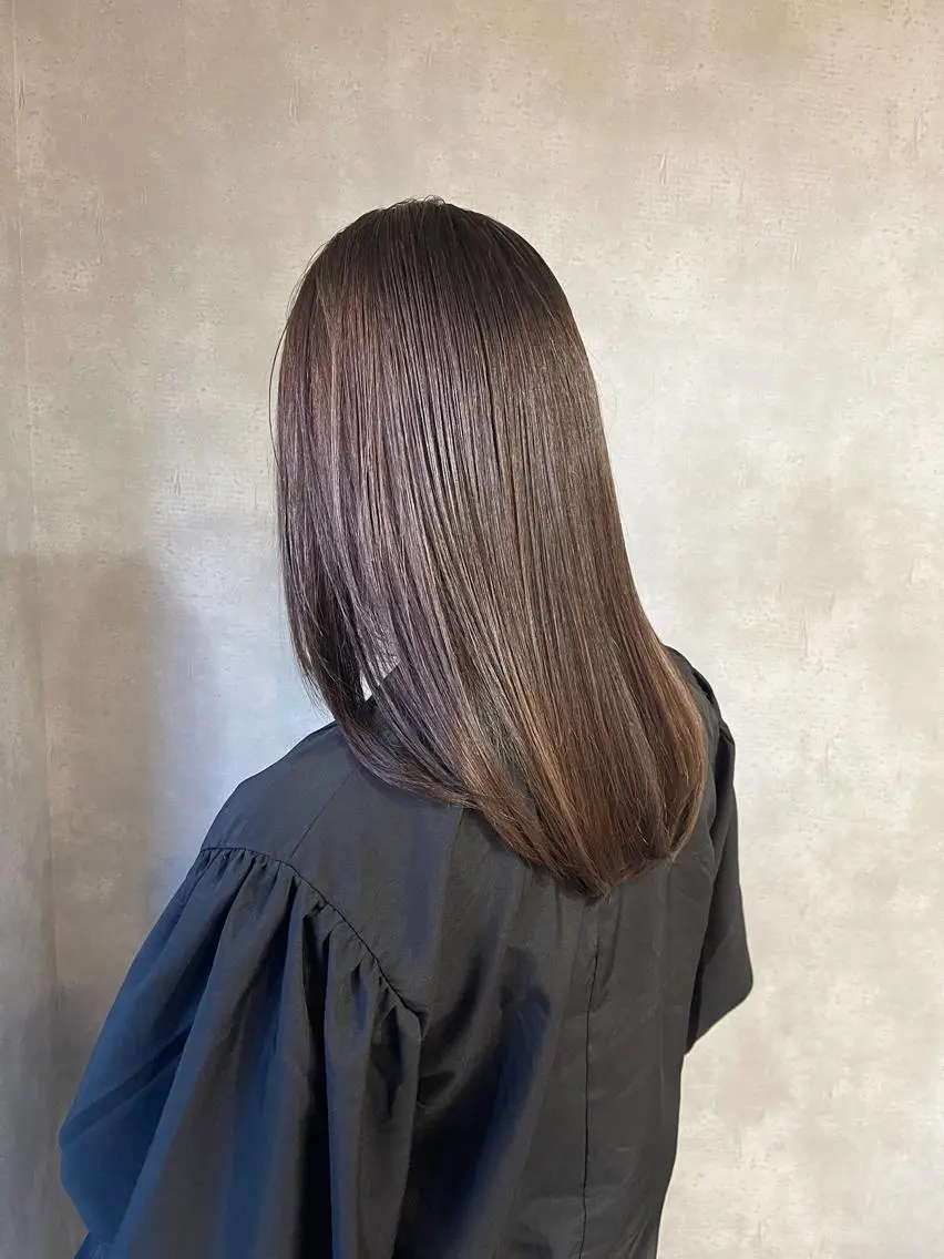 ロング トリートメント 栗本 博史のヘアスタイル