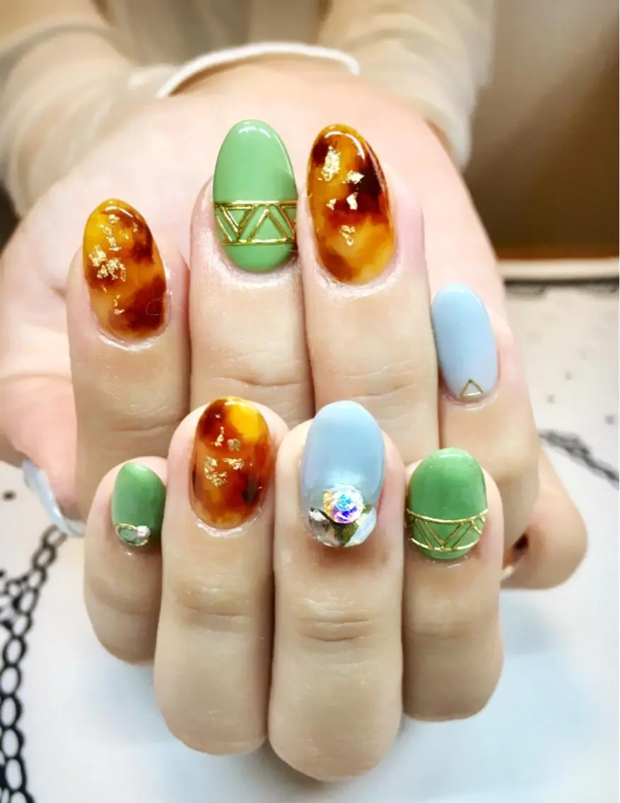 ネイル nailist cocoのネイルデザイン