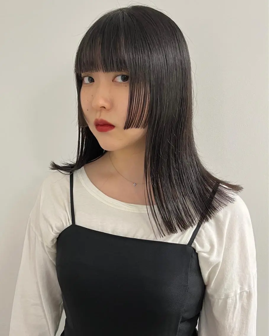 セミロング カラー カット ヘアカラー トリートメント 似合わせレディース/ メンズ/あゆかのヘアスタイル
