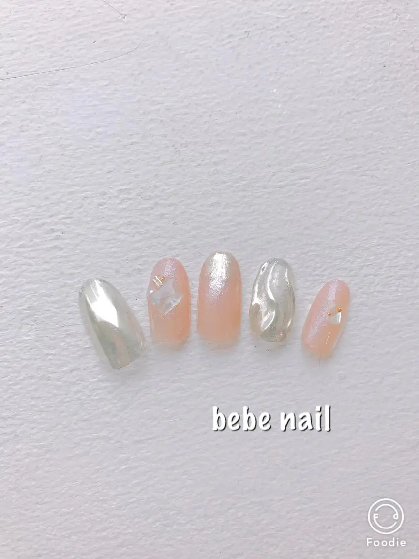 ネイル ジェルネイル ニュアンスネイル パラジェル 春ネイル Ann nailのネイルデザイン