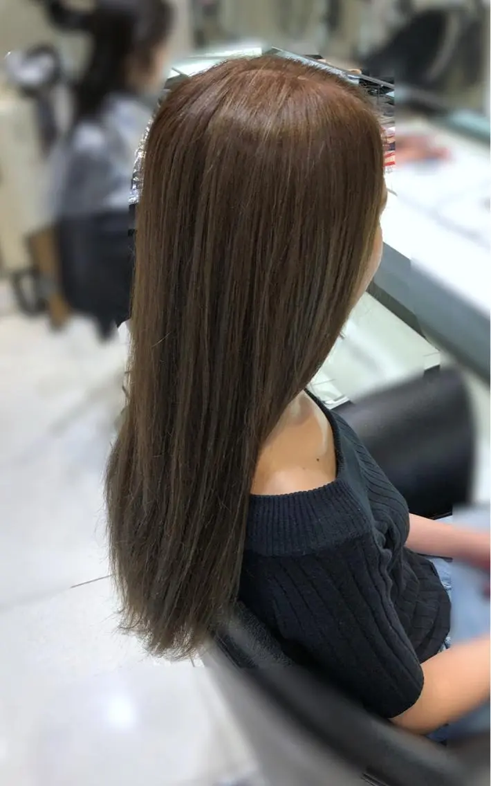 ロング カラー ハイライトカラー イルミナカラー ハイライト ✨髪質改善✨ 田西　基彦のヘアスタイル