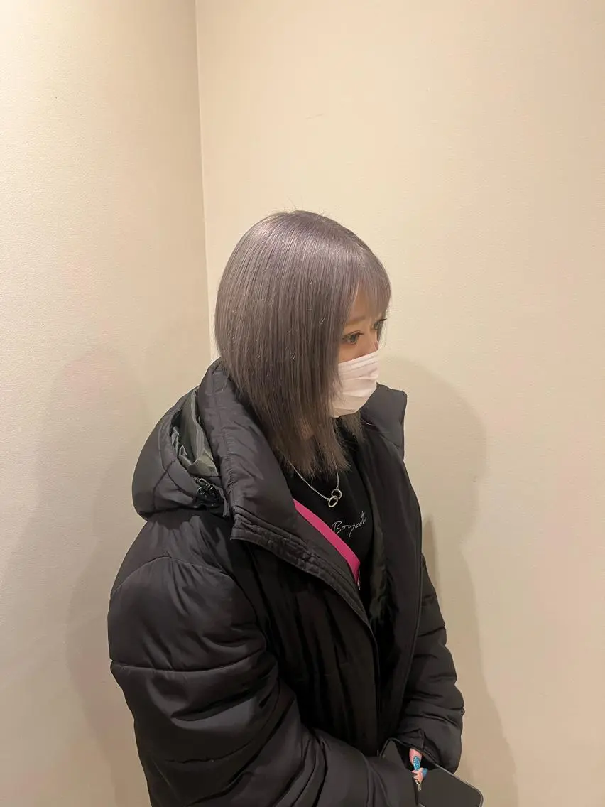 ショート カラー ヘアアレンジ ヘアカラー 高島 凜のヘアスタイル