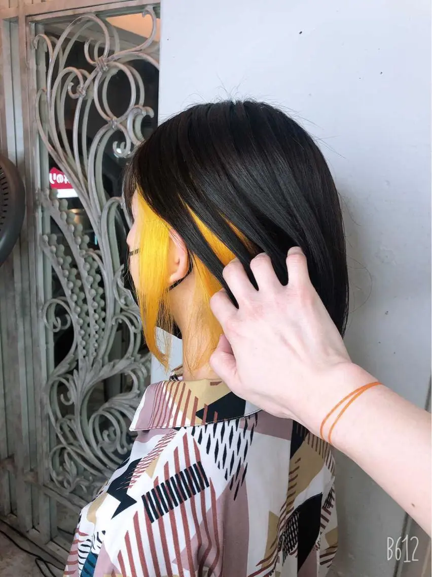 ミディアム デザインカラー🎨 下北沢 / 磯部のヘアスタイル