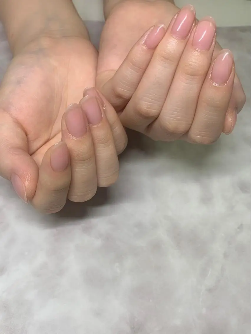 ネイル ワンカラーネイル 'a'ala nailのネイルデザイン