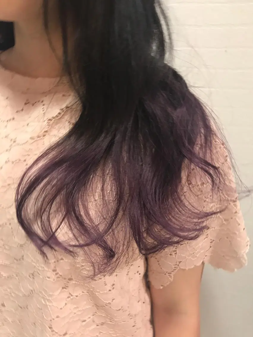 カラー グラデーションカラー 💜ツヤヘアケア🩷 サトウシュンスケのヘアスタイル
