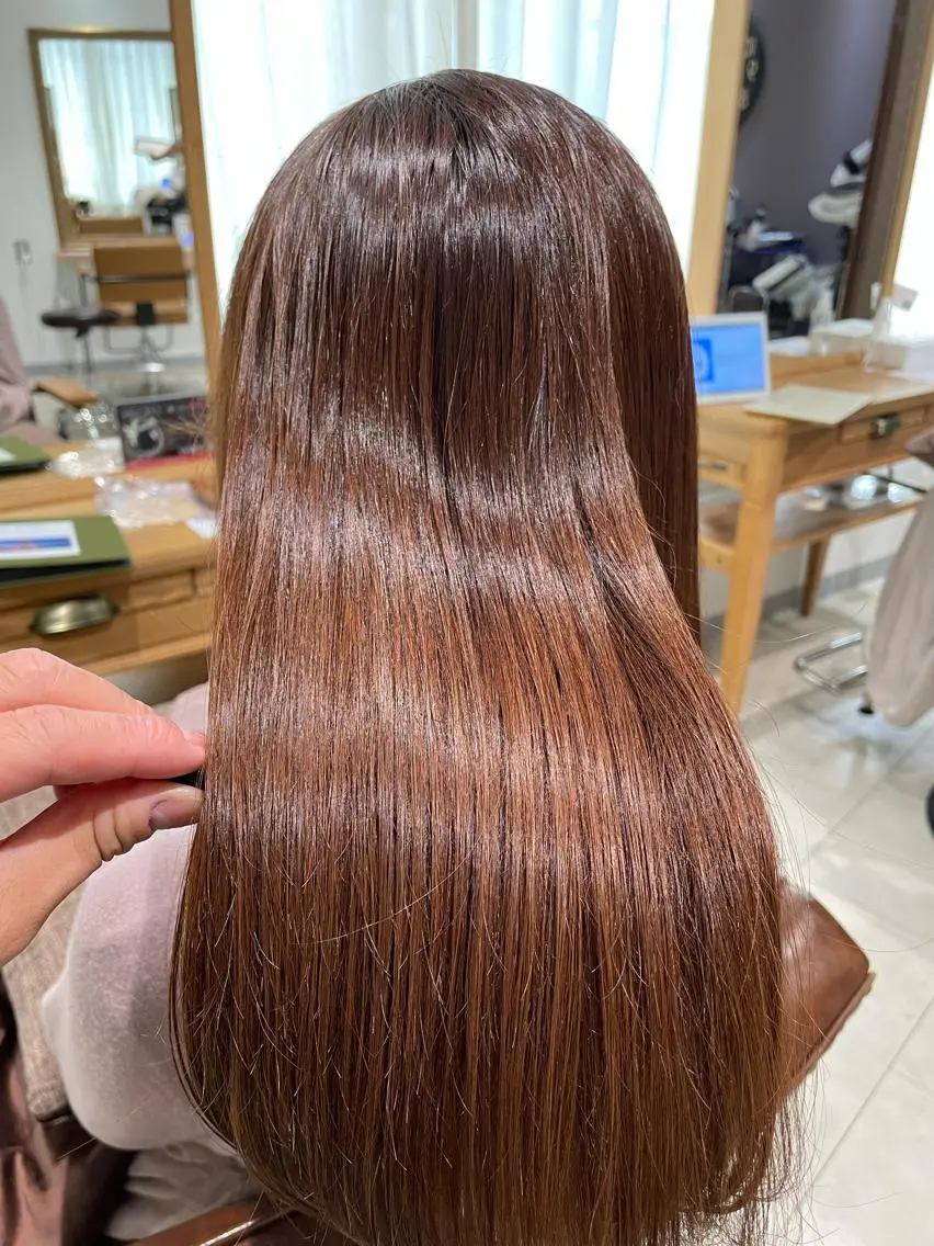 セミロング 髪質改善 トリートメント 過去一の柔髪ヘア 🌿einshairのヘアスタイル
