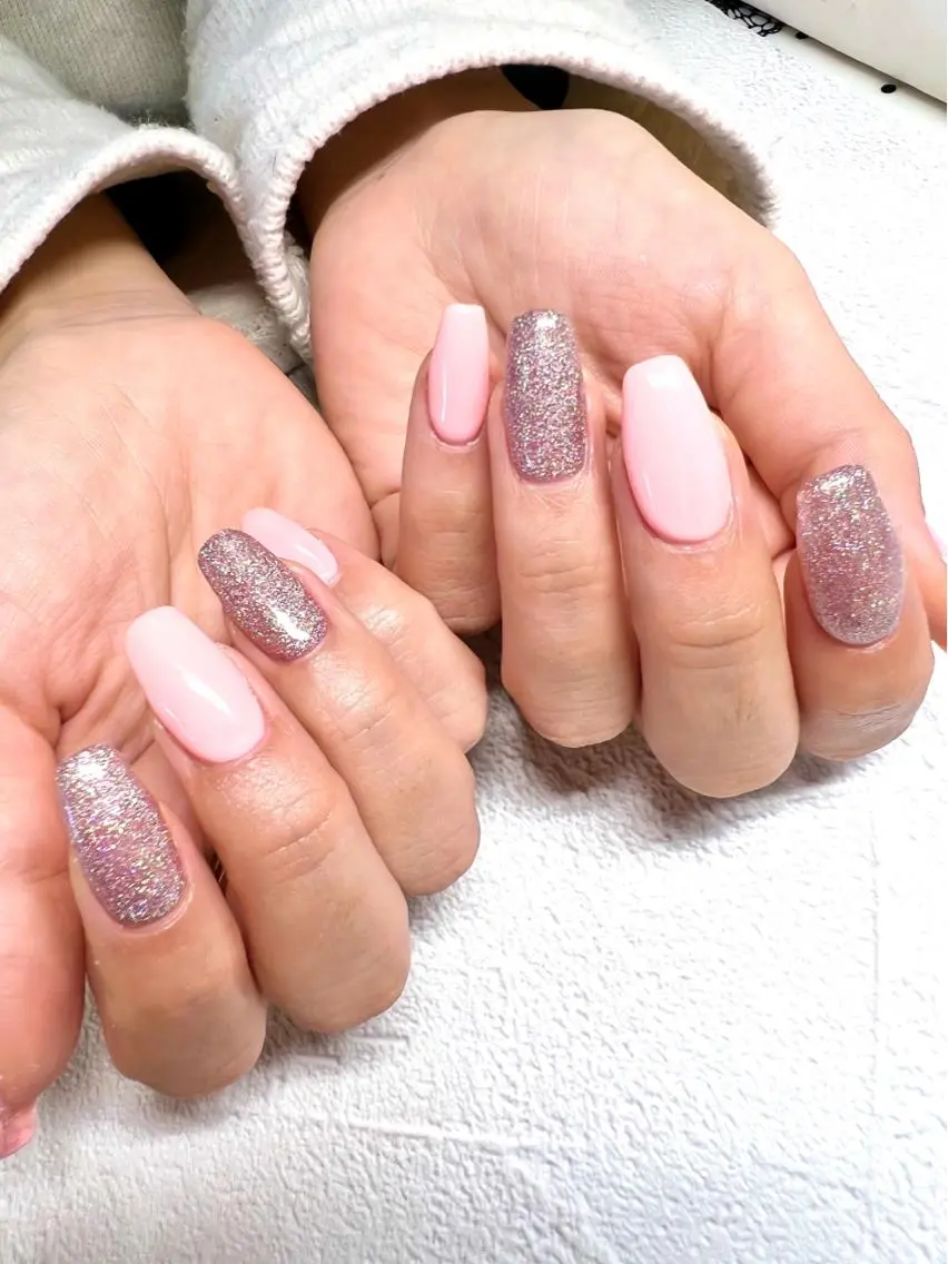 ネイル アートネイル ジェルネイル ロングネイル マグネットネイル ニュアンスネイル ハンドネイル clover nailのネイルデザイン