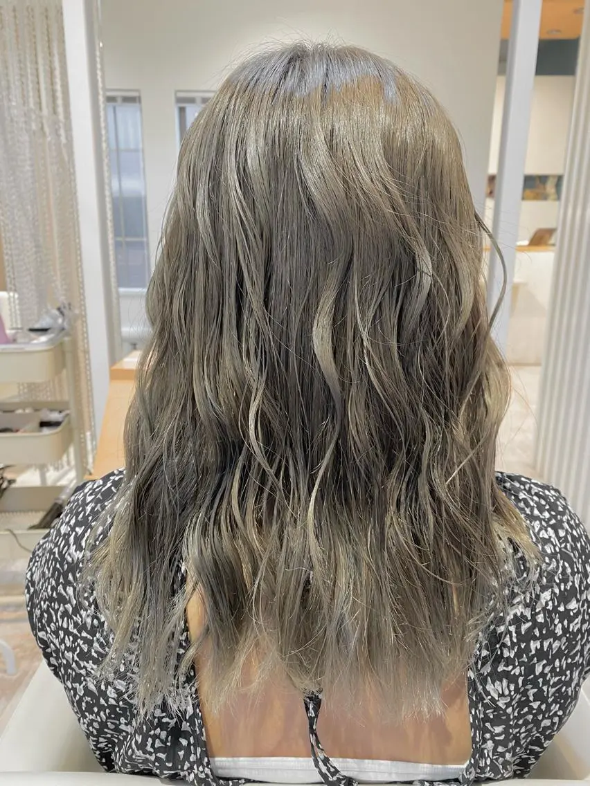 ロング カラー ヘアアレンジ Design Color🐰アユミのヘアスタイル