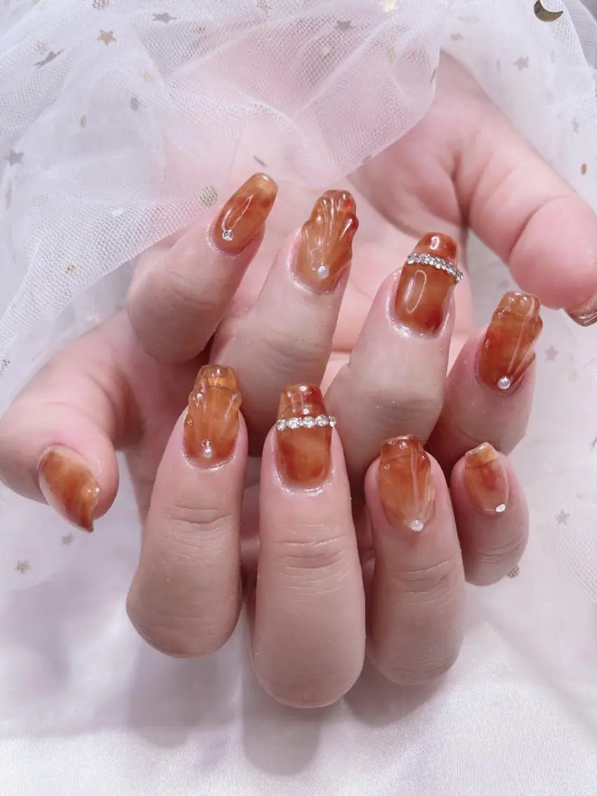ネイル ハンドネイル ジョリ kasumi🌹💅のネイルデザイン