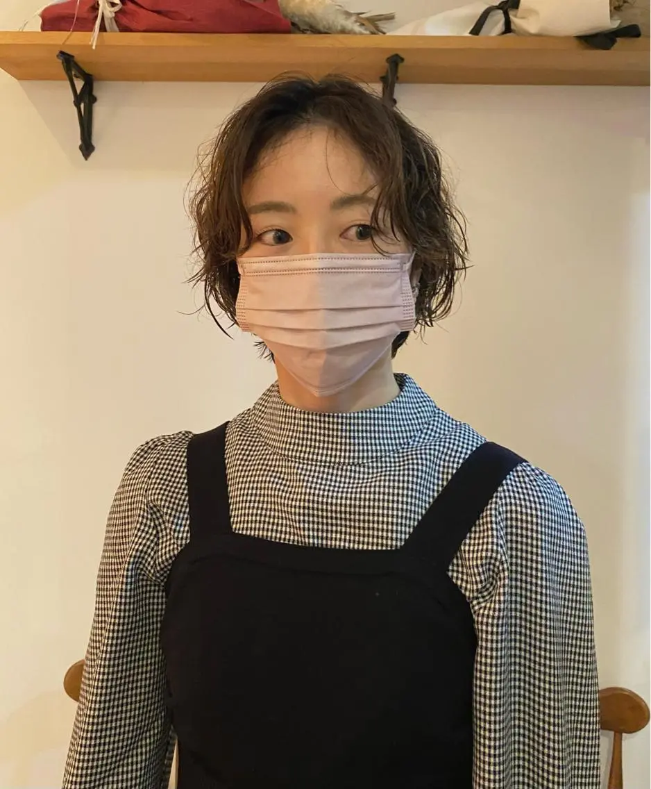 ショート ショート& パーマ　坂本のヘアスタイル