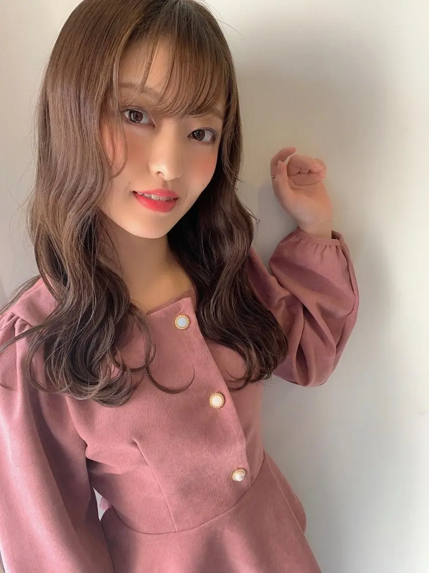 ロング カラー カット ヘアカラー トリートメント 髪質改善will hairdesignのヘアスタイル