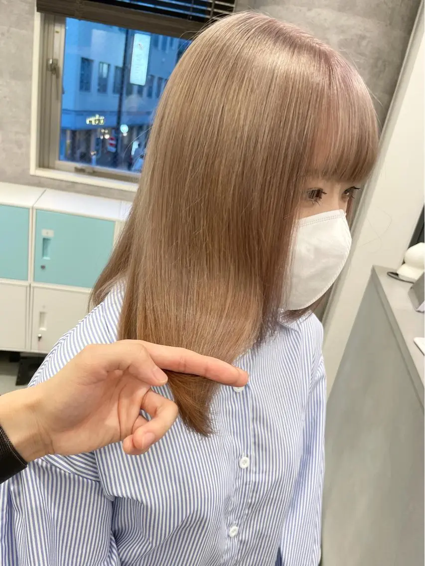 ミディアム ヘアカラー Loob.TOKYO MIYA🌈のヘアスタイル