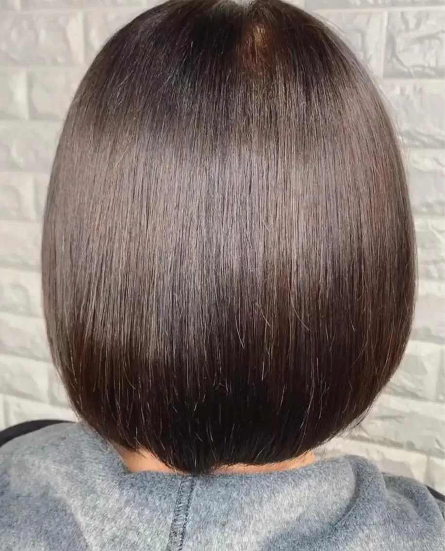ショート ボブ 髪質改善 トリートメント カット トリートメント ヘッドスパ Lee東三国 店長 谷辻誠志のヘアスタイル