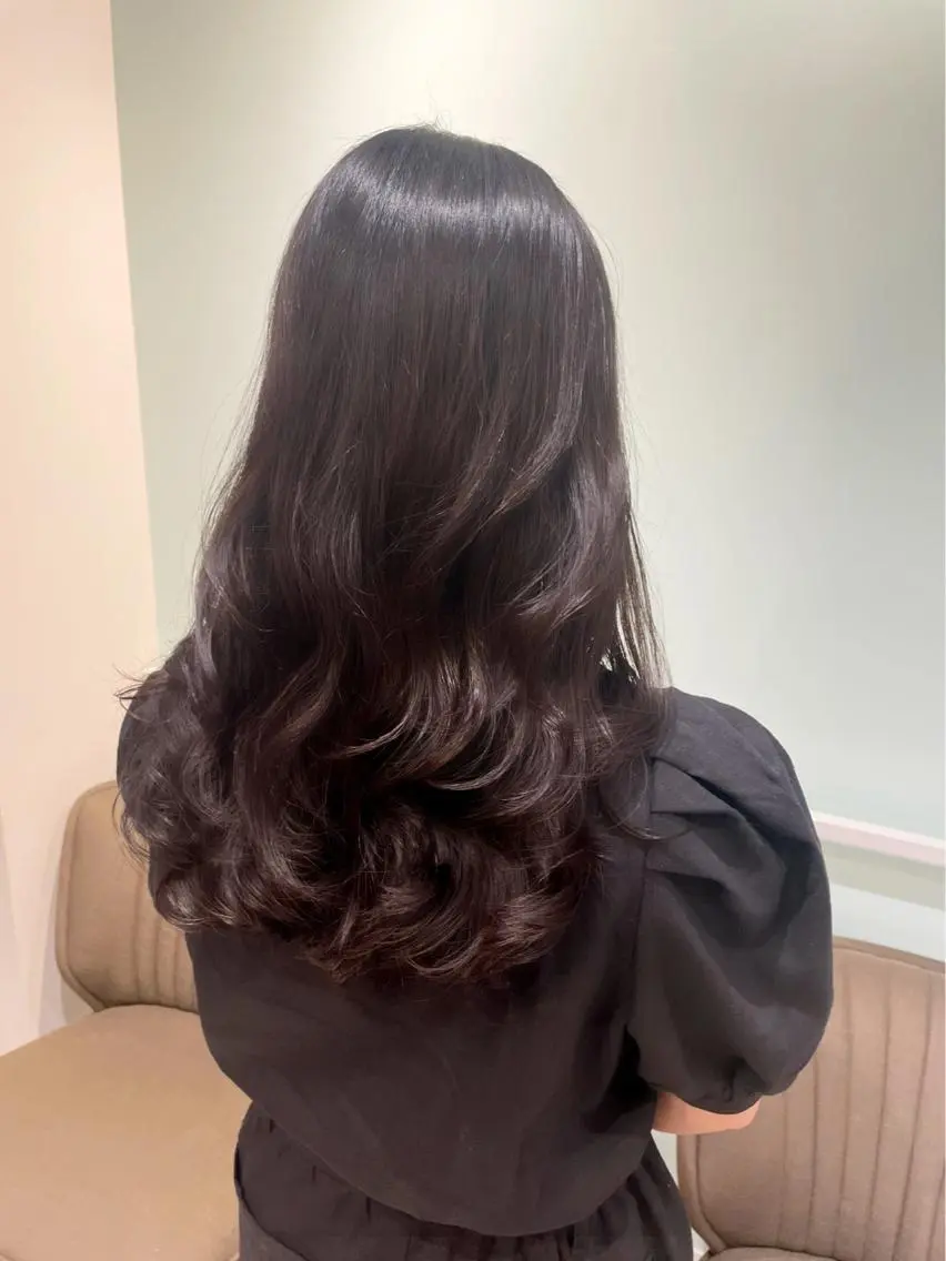 パーマ パーマ コテ巻き風パーマ カンノケンタのヘアスタイル